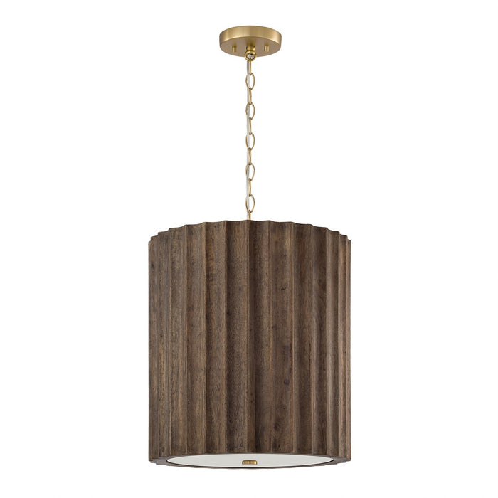 Capital Lighting - 357631MA - Three Light Pendant - Cody - Matte Brass