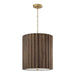 Capital Lighting - 357631MA - Three Light Pendant - Cody - Matte Brass