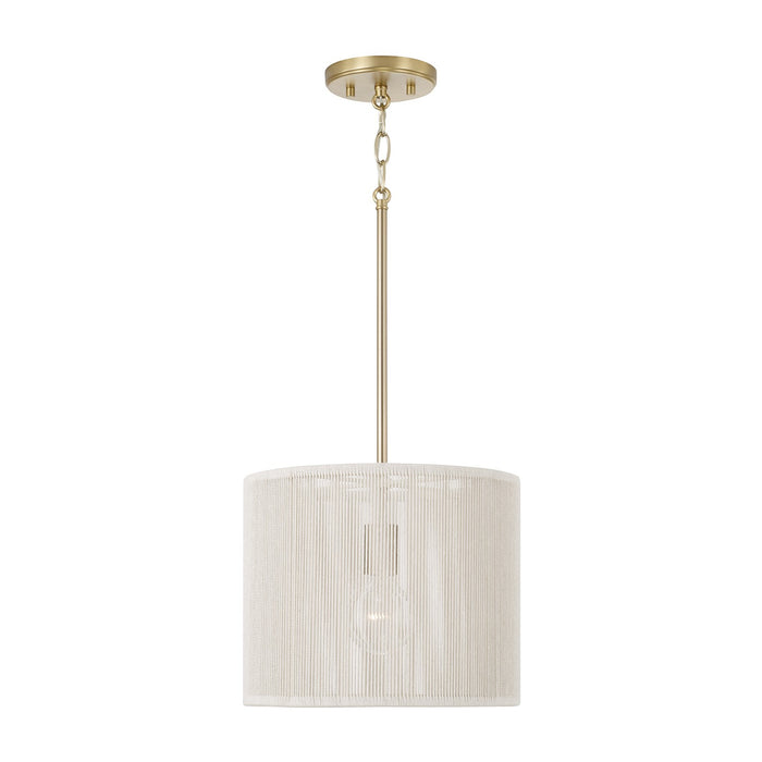 Capital Lighting - 357912MA - One Light Pendant - Tara - Matte Brass