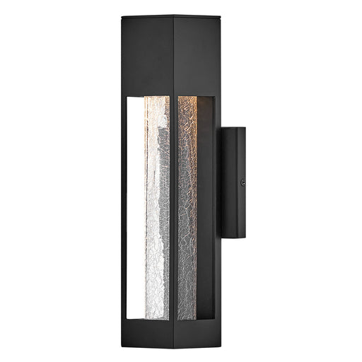 Vapor LED Wall Mount Lantern Black