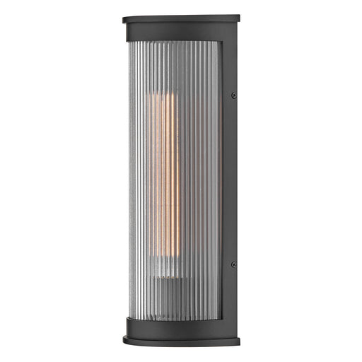 Bluffton LED Wall Mount Lantern Black