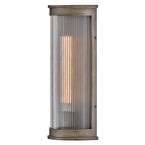Bluffton LED Wall Mount Lantern Burnished Bronze