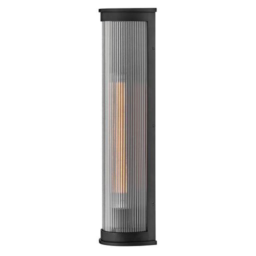 Bluffton LED Wall Mount Lantern Black