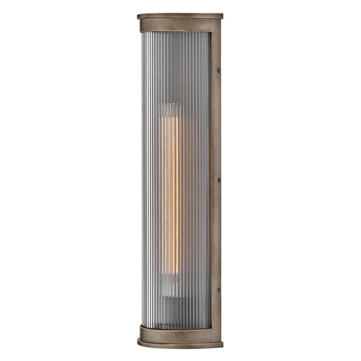 Bluffton LED Wall Mount Lantern Burnished Bronze