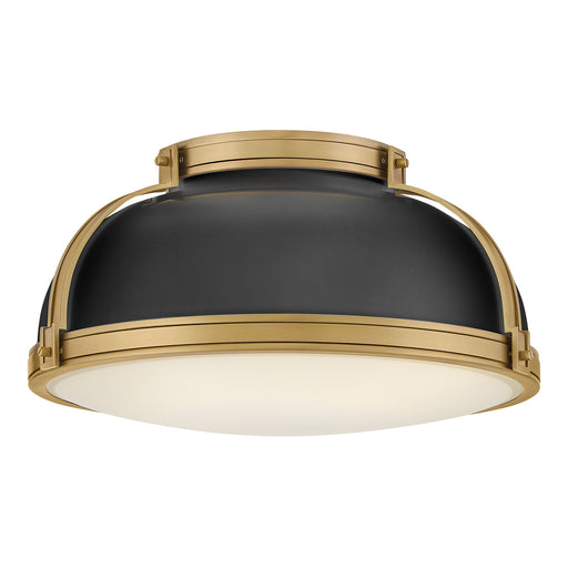 Barton LED Flush Mount Black