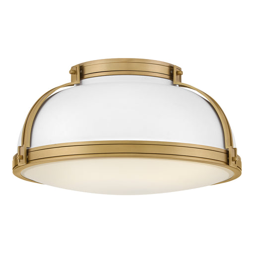 Barton LED Flush Mount Matte White