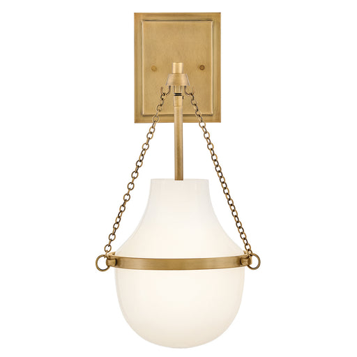 Collins LED Wall Sconce Heritage Brass