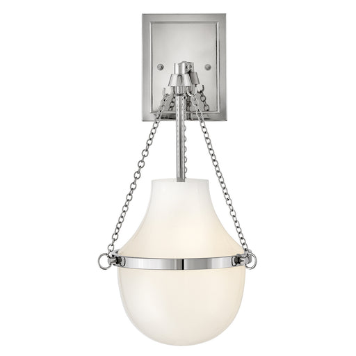 Collins LED Wall Sconce Polished Nickel