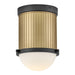 Hinkley - 47591BK-LCB - LED Semi-Flush Mount - Kieran - Black