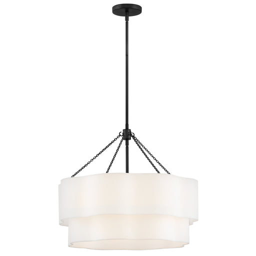 Gwen LED Chandelier Black