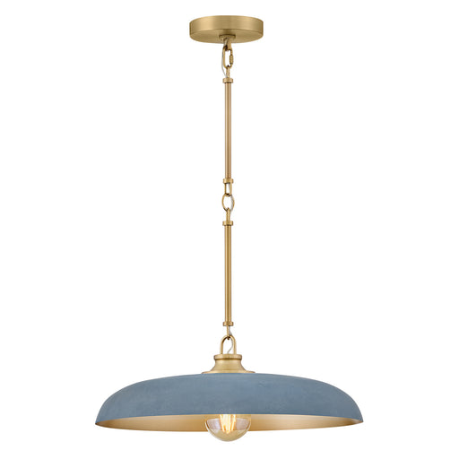 Sadie LED Pendant Lacquered Brass