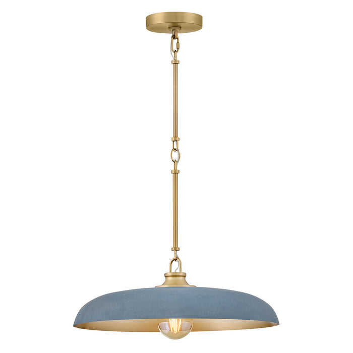 Hinkley - 48167LCB-VTD - LED Pendant - Sadie - Lacquered Brass