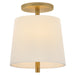 Hinkley - 48533HB - LED Semi-Flush Mount - Clive - Heritage Brass