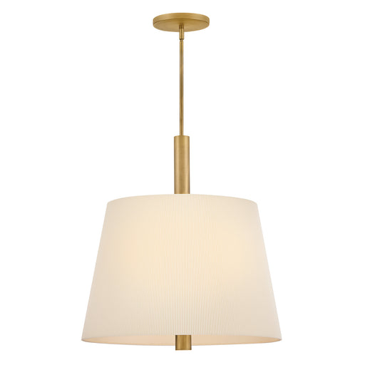 Clive LED Chandelier Heritage Brass
