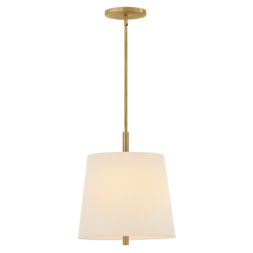 Clive LED Pendant Heritage Brass