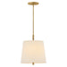 Hinkley - 48537HB - LED Pendant - Clive - Heritage Brass