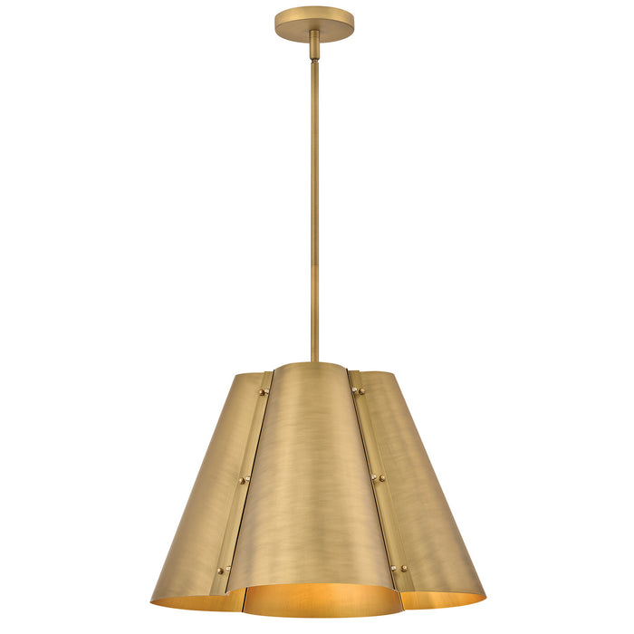 Hinkley - 48544HB - LED Pendant - Bowman - Heritage Brass