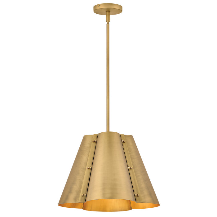 Hinkley - 48547HB - LED Pendant - Bowman - Heritage Brass