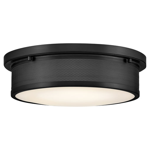 Pierce LED Flush Mount Black
