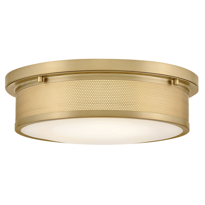 Hinkley - 48561LCB - LED Flush Mount - Pierce - Lacquered Brass