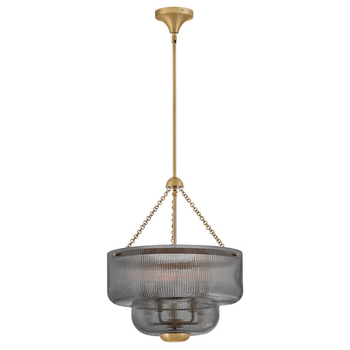 Adella LED Pendant Lacquered Brass