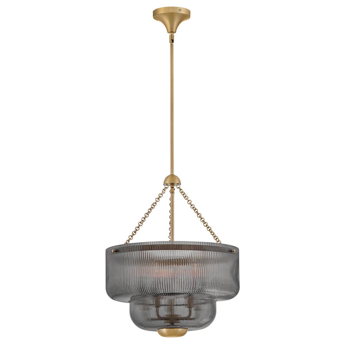 Hinkley - 48573LCB-SM - LED Pendant - Adella - Lacquered Brass