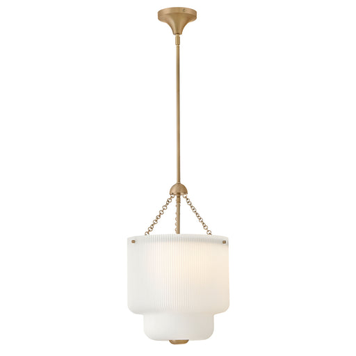 Adella LED Pendant Lacquered Brass