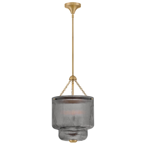 Adella LED Pendant Lacquered Brass