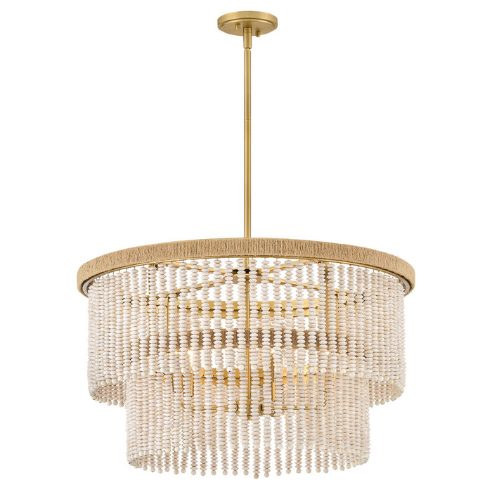 Hinkley - 48604LCB - LED Chandelier - Indra - Lacquered Brass