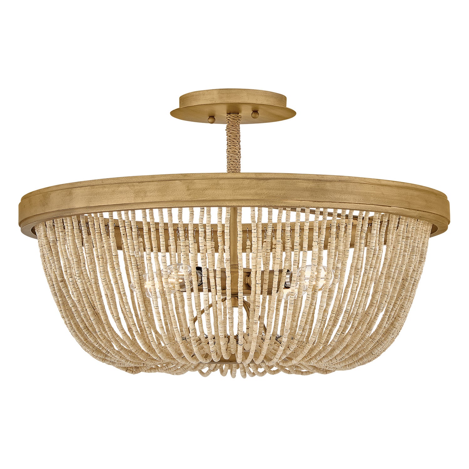 Hinkley - 48613BNG - LED Semi-Flush Mount - Tula - Burnished Gold ...