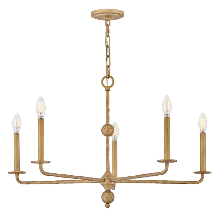 Hinkley - 48624BNG - LED Chandelier - Ansel - Burnished Gold