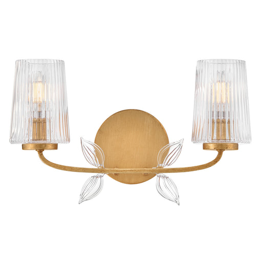 Aliso LED Vanity Distressed Brass