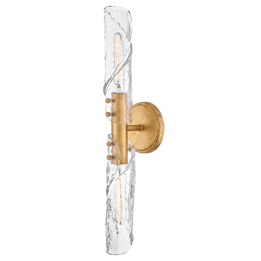 Capri LED Wall Sconce Distressed Brass