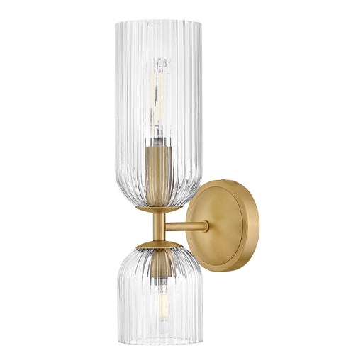 Ava LED Wall Sconce Lacquered Brass