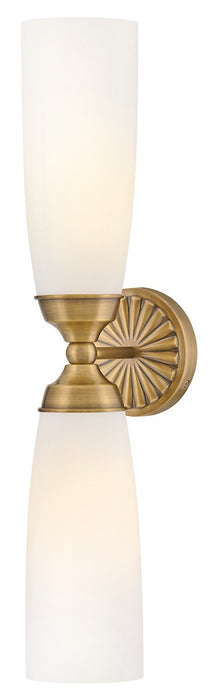Hinkley - 57492HB - LED Wall Sconce - Alexis - Heritage Brass