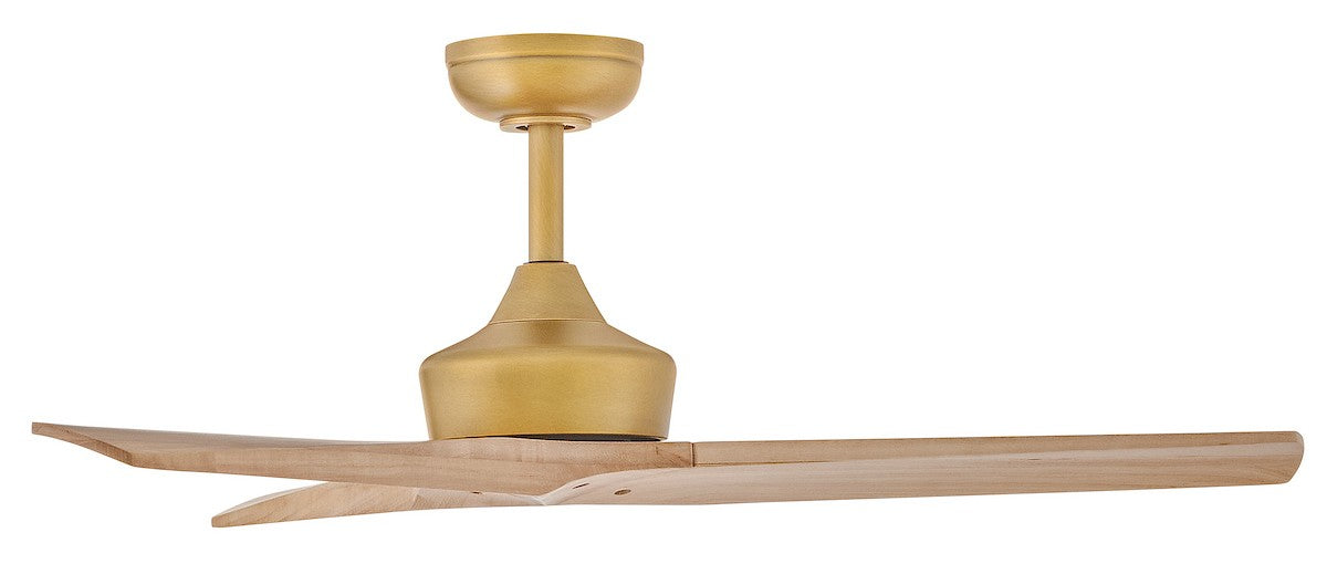 Hinkley - 903744FHB-NDD - 44" Smart Fan - Chisel - Heritage Brass