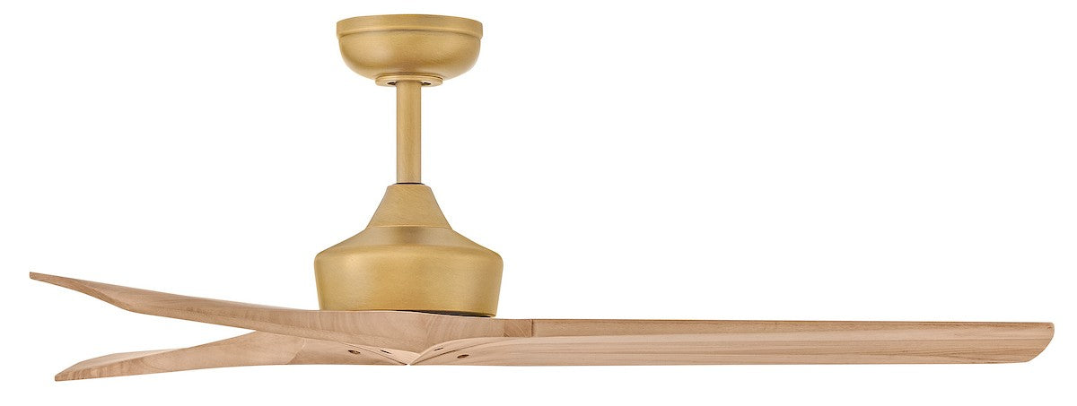 Hinkley - 903752FHB-NDD - 52" Smart Fan - Chisel - Heritage Brass