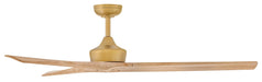 Hinkley - 903760FHB-NDD - 60" Smart Fan - Chisel - Heritage Brass