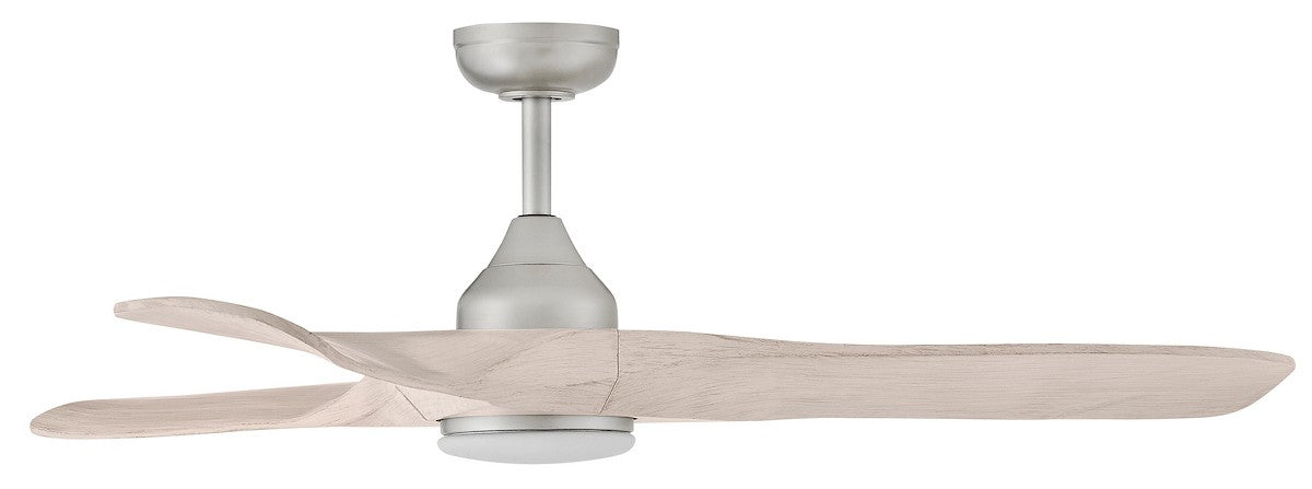 Hinkley - 903856FBN-LDD - 56" Smart Fan - Swell Illuminated - Brushed Nickel