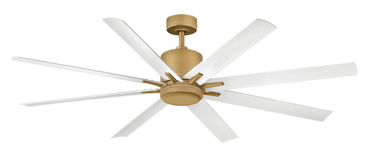 Hinkley - 907166FHB-LWD - 66" Smart Fan - Vantage - Heritage Brass
