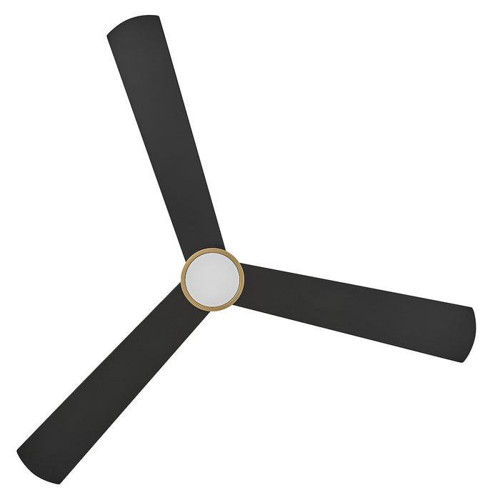 Hinkley - 907552FHB-LDD - 52" Smart Fan - Speck Flush - Heritage Brass