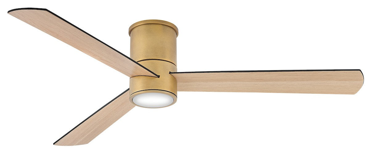Hinkley - 907552FHB-LDD - 52" Smart Fan - Speck Flush - Heritage Brass