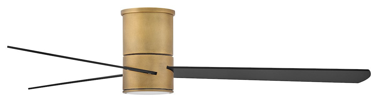 Hinkley - 907552FHB-LDD - 52" Smart Fan - Speck Flush - Heritage Brass