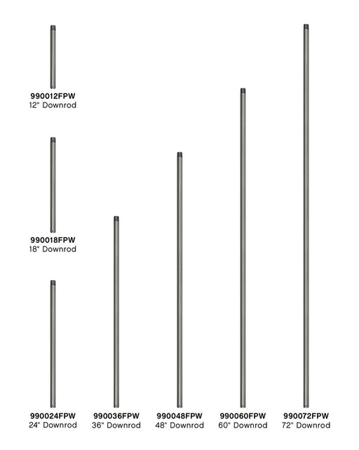 Hinkley - 990060FPW - Downrod - 60" Downrod - Pewter
