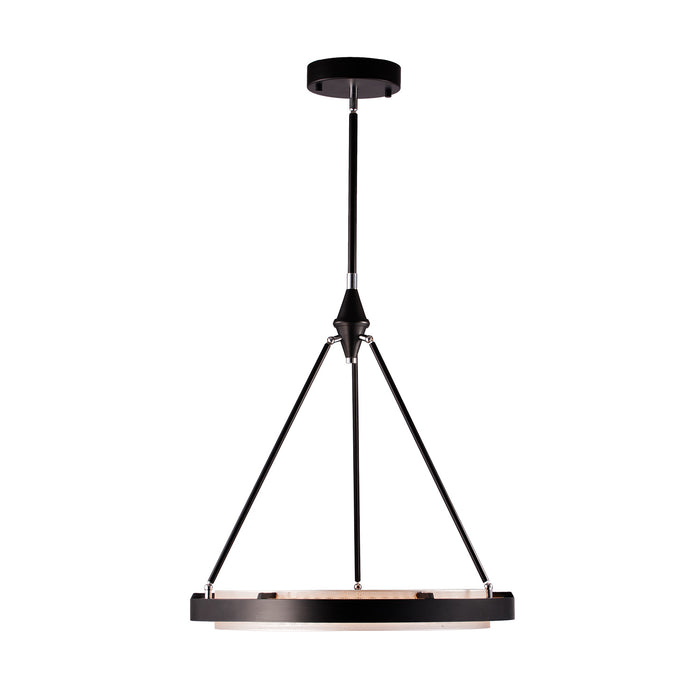 Alora - PD302724CBSS-UNV-010 - LED Pendant - Duo - Classic Black/Silver Shimmer