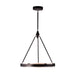 Alora - PD302724CBSS-UNV-010 - LED Pendant - Duo - Classic Black/Silver Shimmer