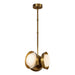 Alora - PD320313VB-UNV - LED Pendant - Alonso - Vintage Brass
