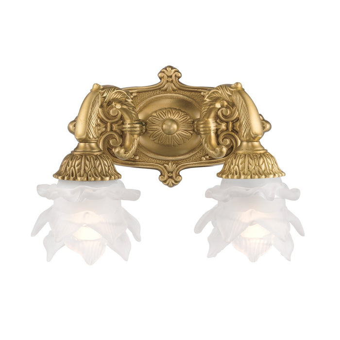 Crystorama - 5222-AG - Two Light Wall Sconce - Mayfield - Aged Brass