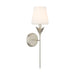 Crystorama - 531-OP-SA - One Light Wall Sconce - Broche - Antique Silver