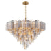 Crystorama - ADD-327-AG-AU - 28 Light Chandelier - Addis - Aged Brass